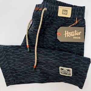 Howler Bros Pressure Drop Cord Shorts Men's 30 Canyon Distortion Media Noche NEW